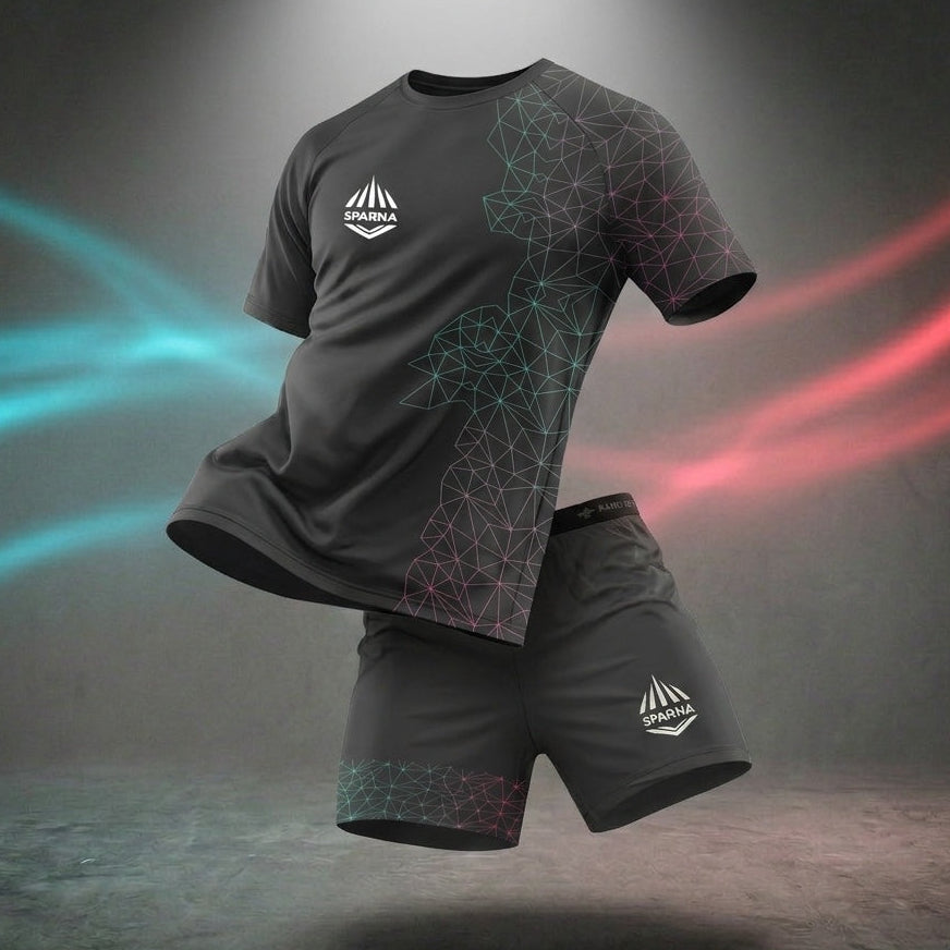 T-shirt Sparna Night Geo H