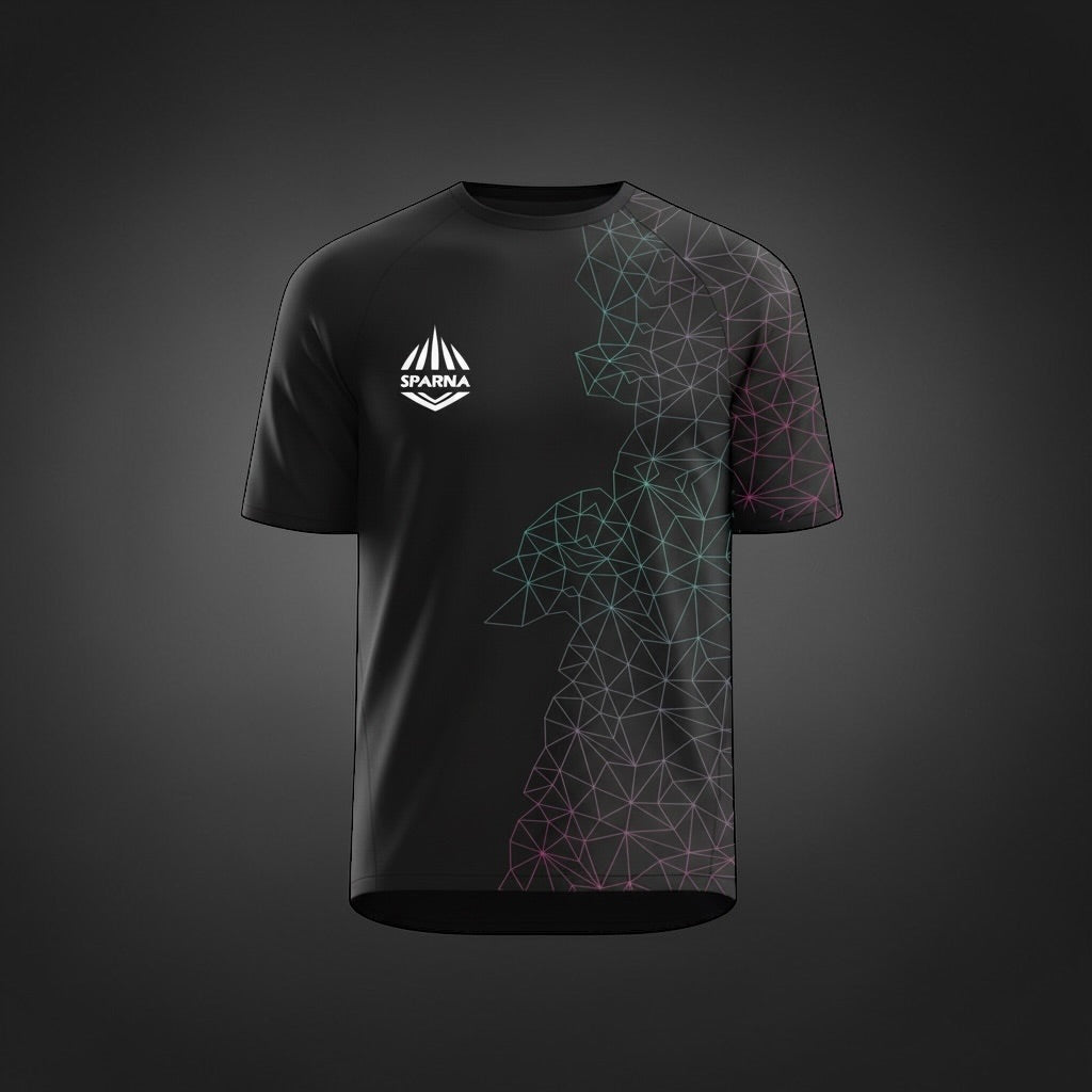 T-shirt Sparna Night Geo F