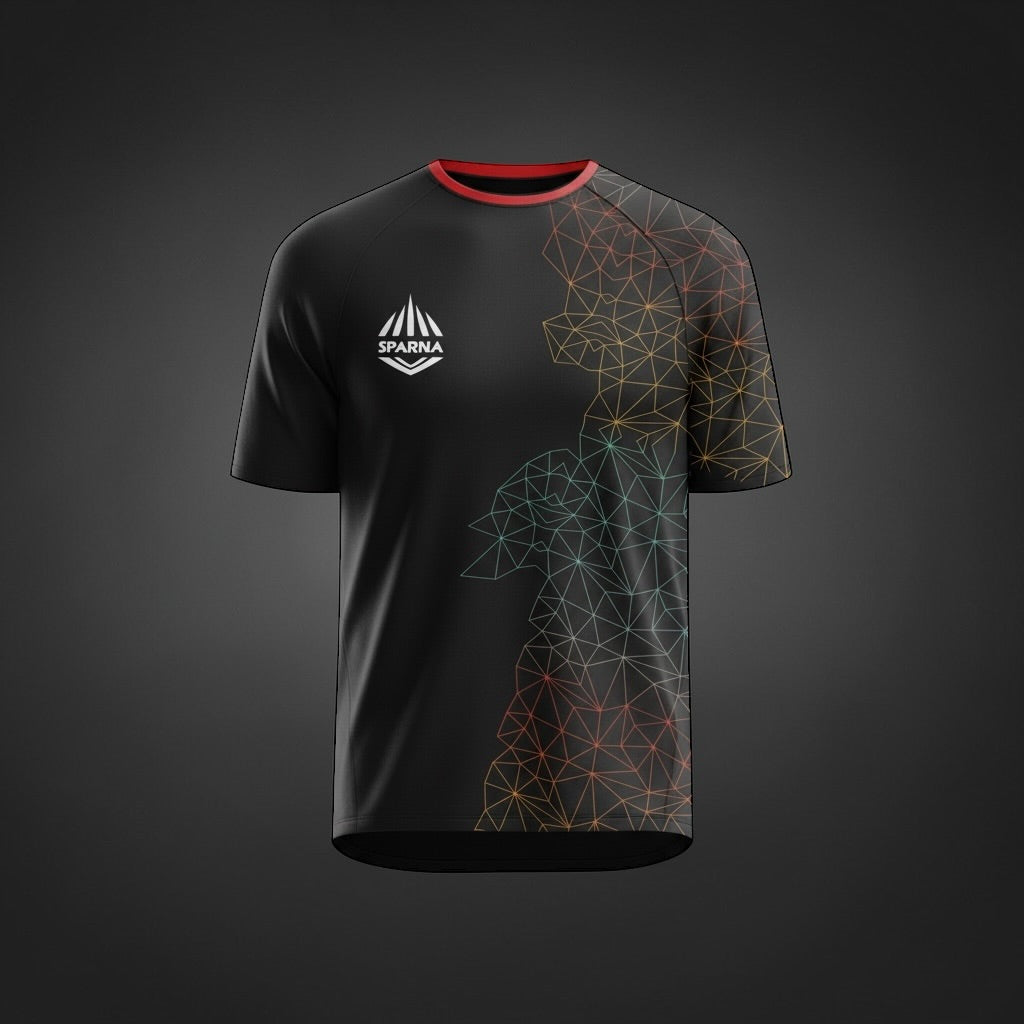 T-shirt Sparna Night Geo H